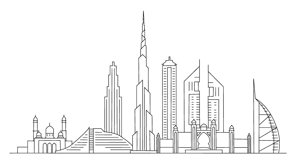 Dubai skyline